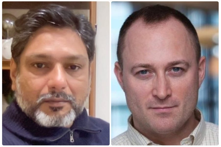 Shailley Singh, EVP of product and COO at IAB Tech Lab (L) and Anthony Katsur, CEO, IAB Tech Lab (R)