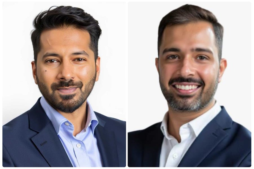 Abhishek Pujar, commercial lead – Mumbai, IAS (L) and Saurabh Khattar, country head – India, IAS (R)