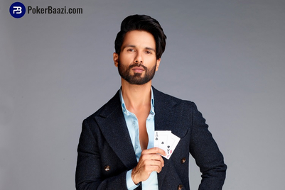 Shahid Kapoor for PokerBaazi