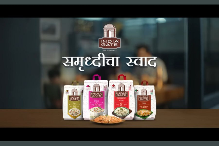 India Gate Basmati Rice launches Maharashtra-targeted campaign.