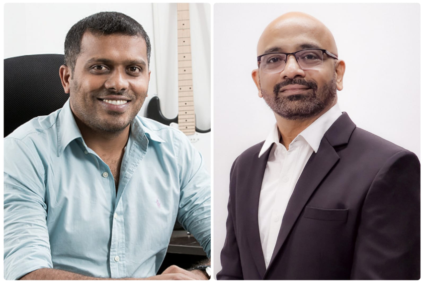 Venugopal Ganganna, co-founder and chief innovation officer, LS Digital (L) and Prasad Shejale, founder and CEO, LS Digital (R)