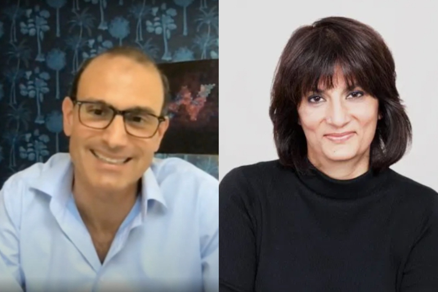 Laurent Ezekiel and Devika Bulchandani