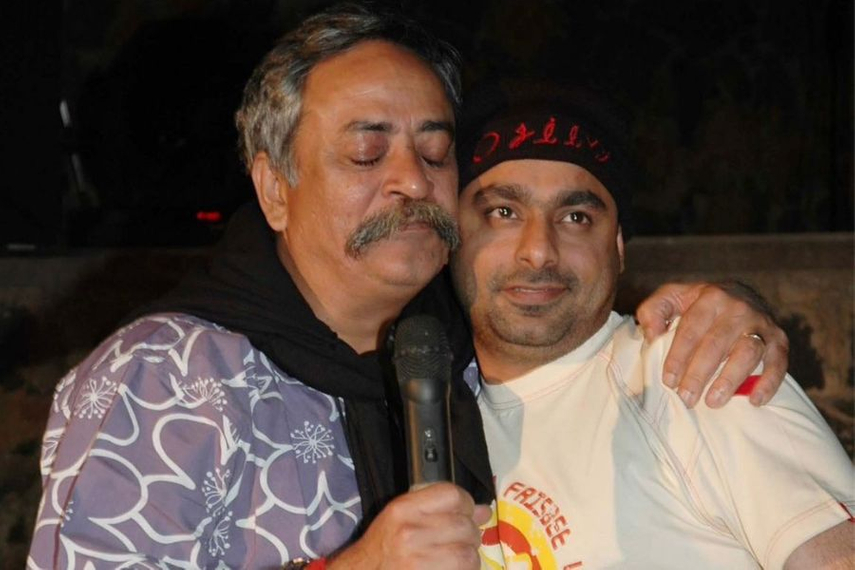 A throwback photo of Piyush Pandey with the author.
