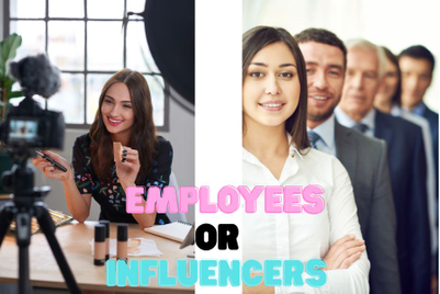 Influencers versus employees: Who builds brand equity better?