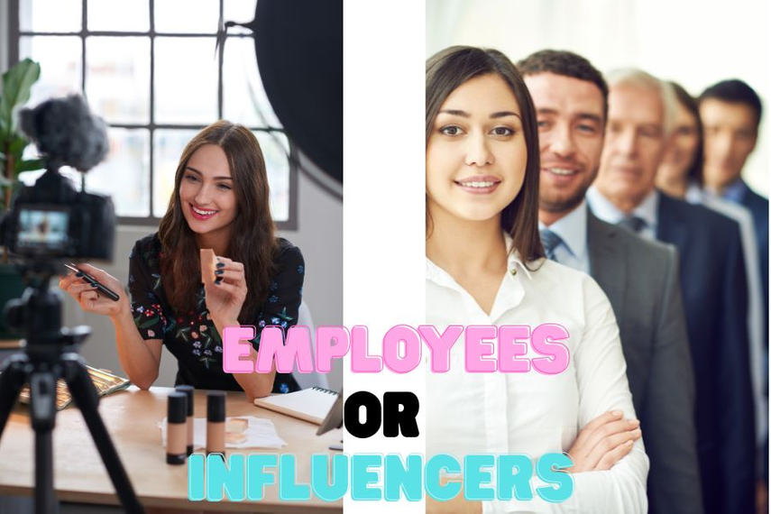 Employee advocacy and influencer marketing are two people-powered tactics used to boost brand visibility on social media.