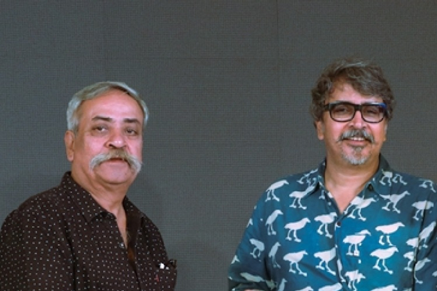 Piyush and Prasoon Pandey (L+R)