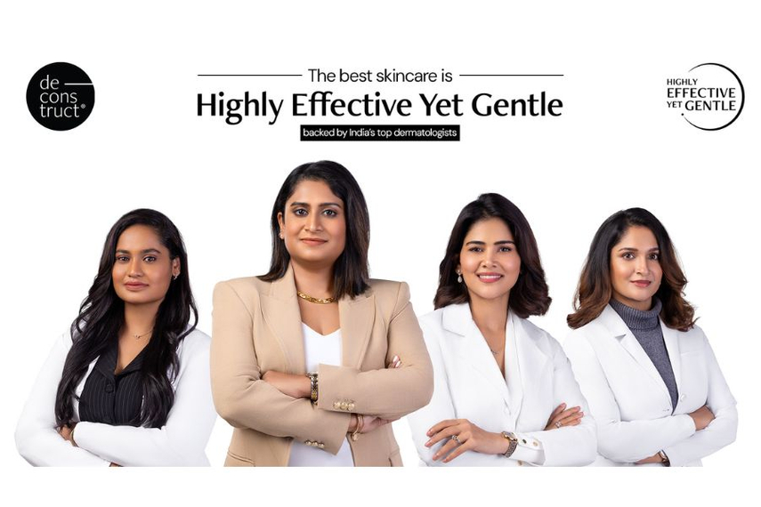 Deconstruct launches ‘Derms know. do you?’ campaign to promote highly effective yet gentle skincare.