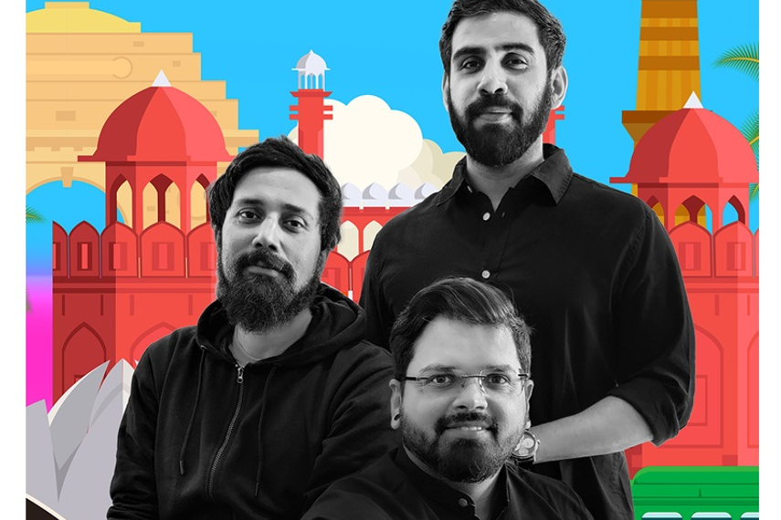 From left: Neeraj Toor, Sumit Chaurasia and Tarkendra Kaul