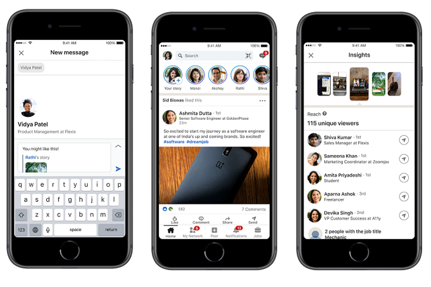 LinkedIn is the latest entrant to the Stories space