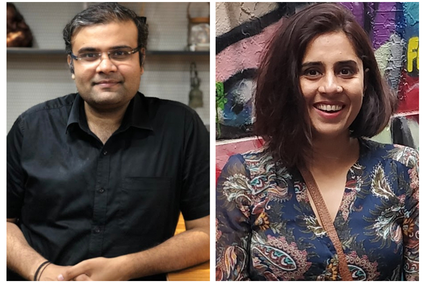 Naarayan TV (left) and Pooja Trehan