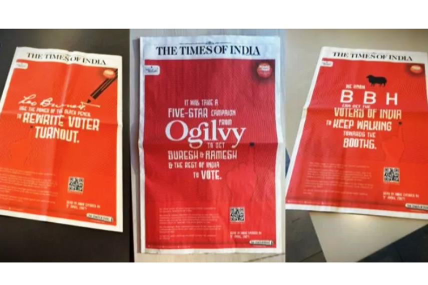 Times Power of Print throws down the gauntlet to ad agencies