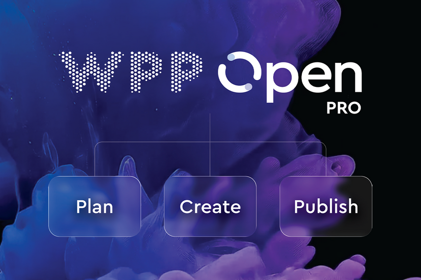 WPP Open Pro enables marketers to plan, create, and publish campaigns independently, without the need for agency assistance. It is available for an access fee