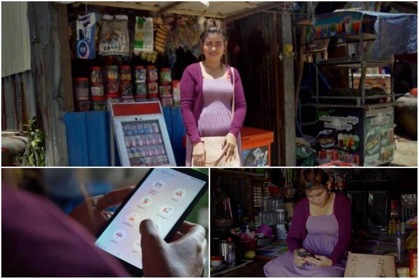 Accenture Interactive and Good Return worked with community members in Cambodia to develop a useful money-tracking app