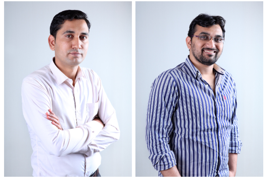 Moolaram Mundliya (left) and Rishabh Mahendru