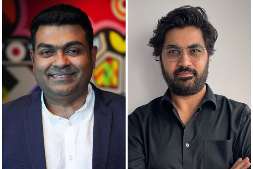 Arindam Sengupta (left) and Prashant Tekwani