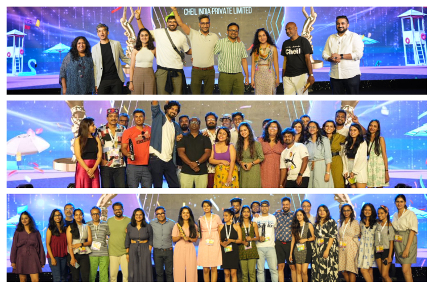 Cheil (top), FCB India (centre), and Famous Innovations (below)