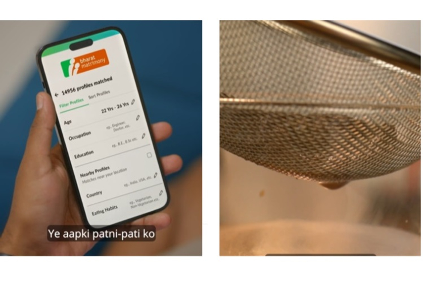 Bharat Matrimony takes the humour route to disclose filter feature
