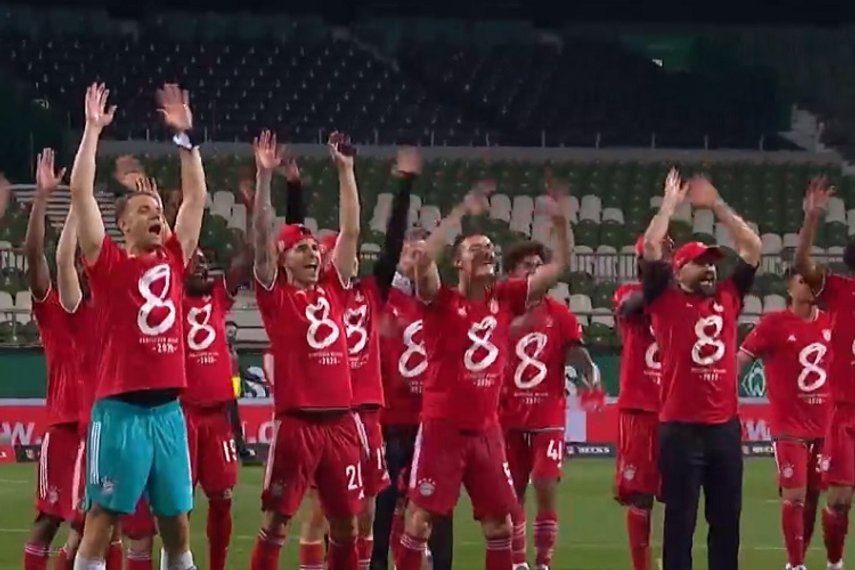 Bayern Munich were crowned champions this week