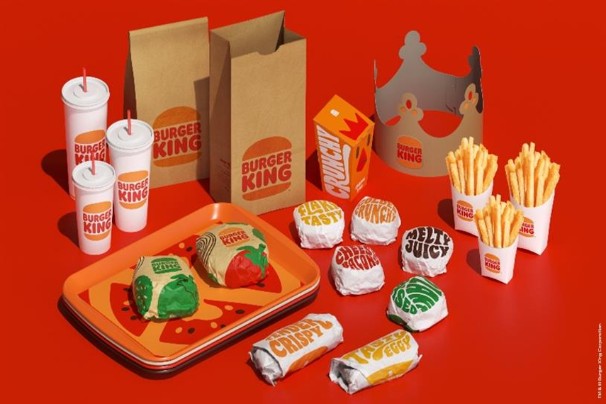 Burger King unveils first rebrand in more than 20 years