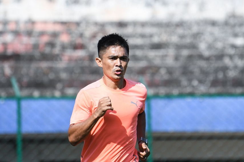 Sunil Chhetri (picture courtesy - Twitter)