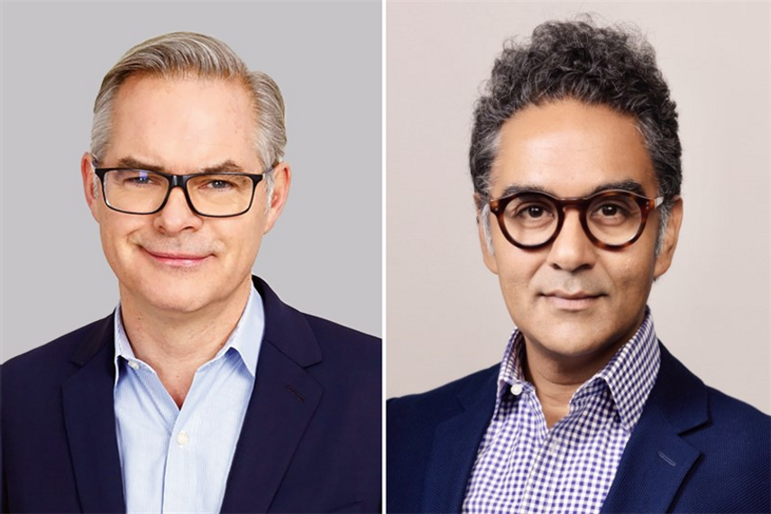 Chris Macdonald, CEO and chairman, McCann; Harjot Singh, global CSO, McCann