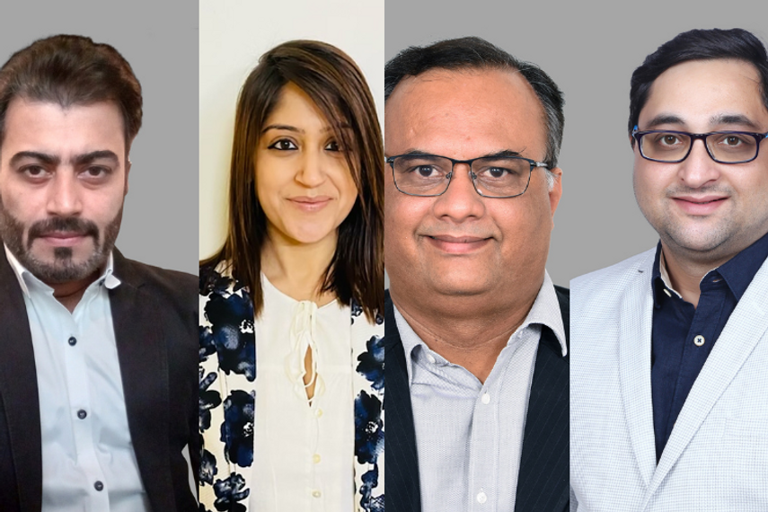 From left: Anjum Tanwar, Bhumika Shajwani, Sanjay Rao, and Ritesh Bhatt