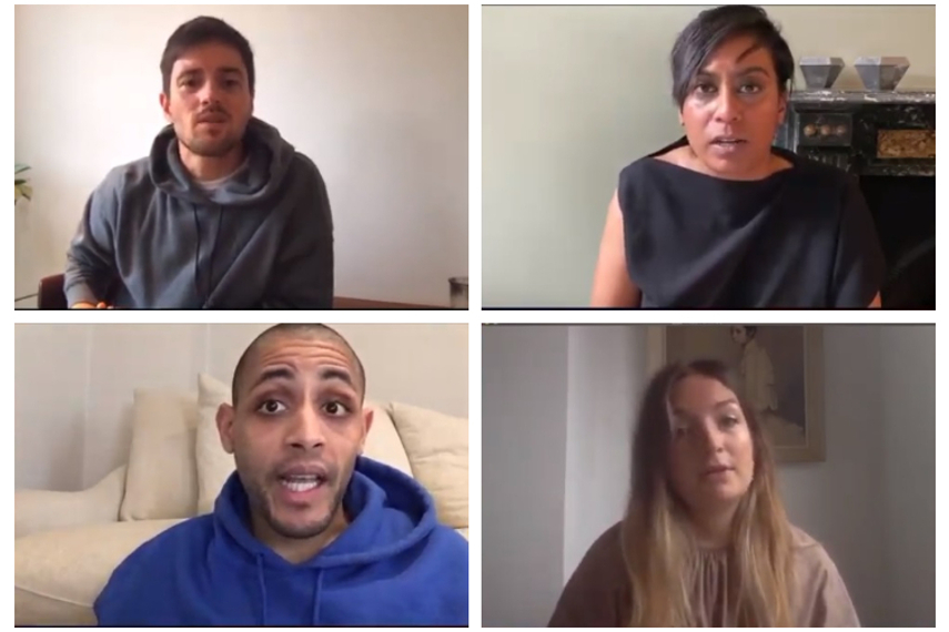 Clockwise from top left: Frederick Paginton, Priya Matadeen, Izzy Farmiloe and Ahmad Swaid