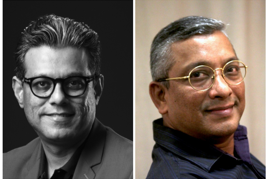 Dheeraj Sinha (left) and Subhash Kamath