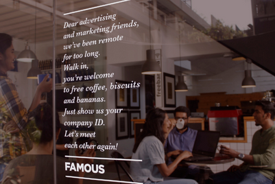 Famous Innovations brews conversations in the A&M industry, with a coffee shop