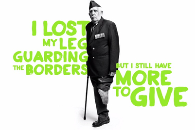 Soldiers who lost limbs in service have #MoreToGive; 'What about you?' asks Fortis