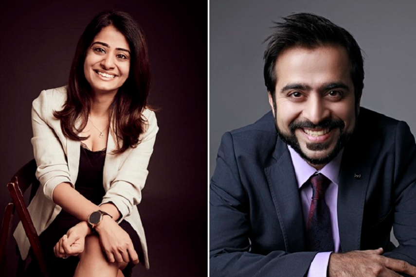 Heeru Dingra (left) and Rajiv Dingra