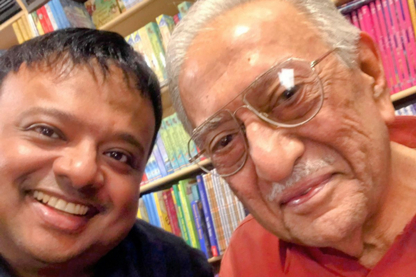 Ameen Sayani is no more but the grace of the man and that unmistakable voice live on: Hrishikesh Kannan