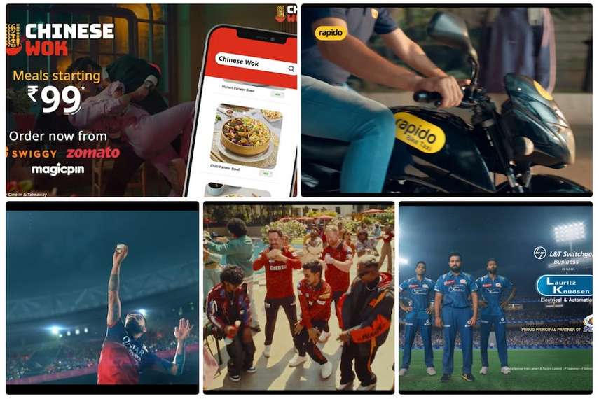 As fans crowd the stadiums across India, advertisers launch fresh high-octane brand messaging combining creativity with cricket.