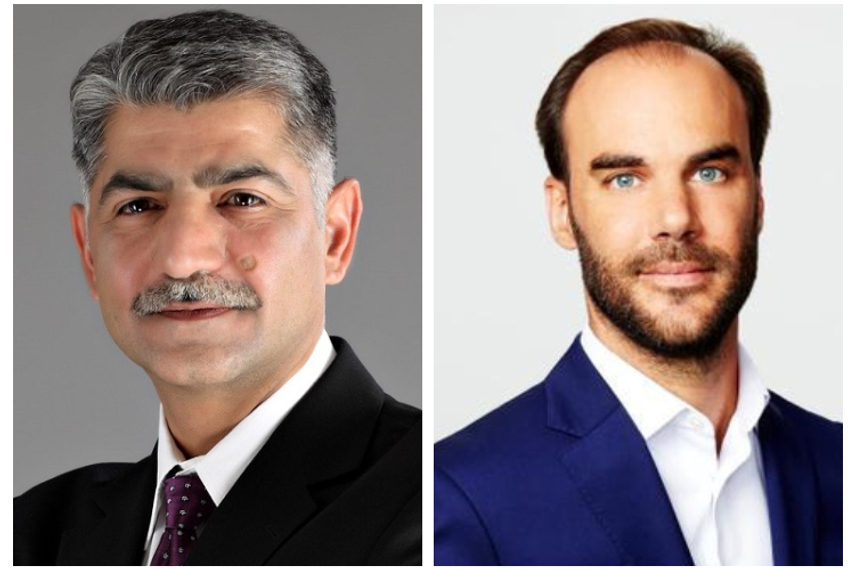Siddharth Jain (left) and Clement Schwebig