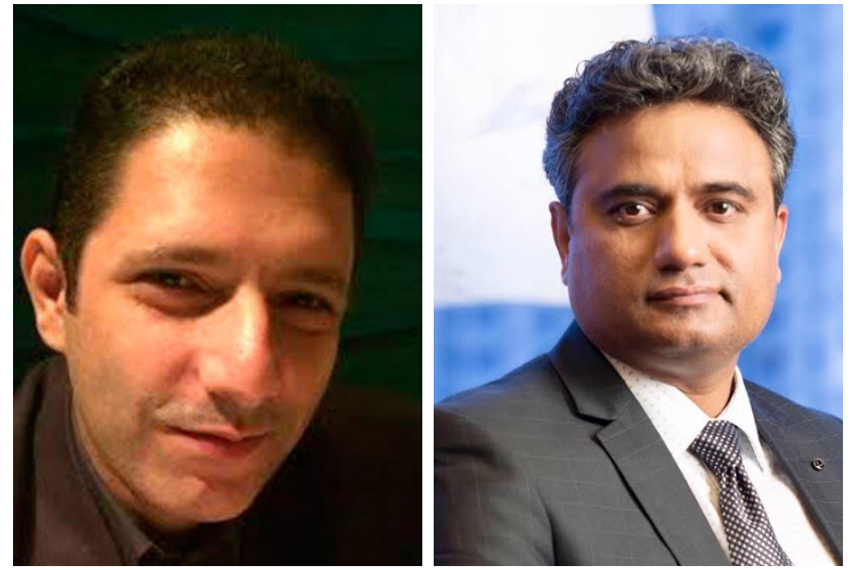 Kaizad Pardiwalla (left) and Harshad Hardikar