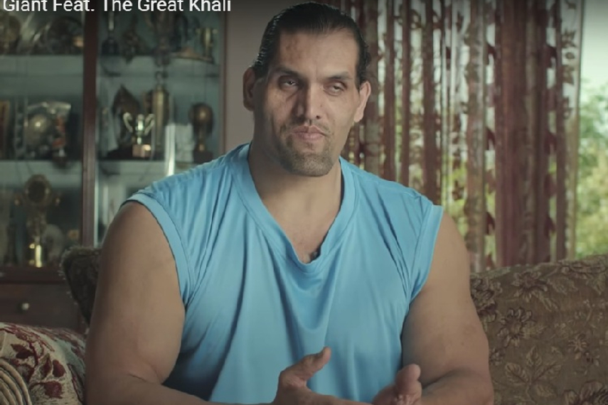 The Great Khali moves out of Publicis Ambience