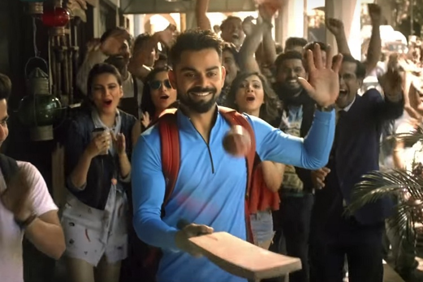 Now Virat Kohli's Tap Up challenge will visit the Mumbai local
