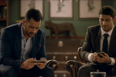 Lava Mobiles makes 'Never lets you down' promise with Dhoni and Babbar