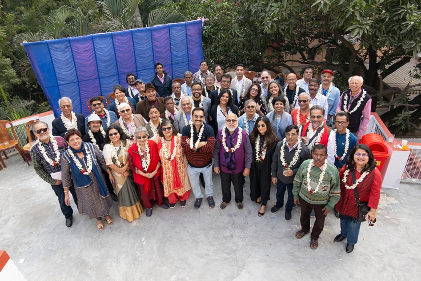 Former employees came in from all parts of the world to celebrate the golden jubilee of the Calcutta office of Lintas