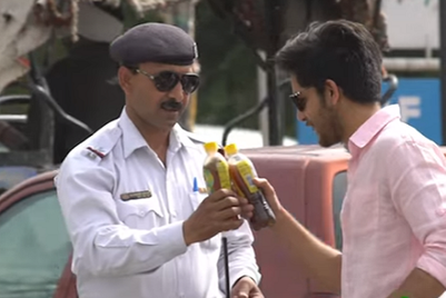 Partner Content: Spread the love: Share a Lipton Ice Tea with a Traffic Cop