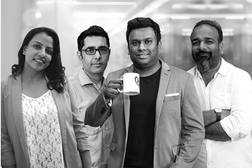 From L-R: Tanushree Radhakrishnan, Rajeev Sharma, Arnab Mitra and Sunil Gangras