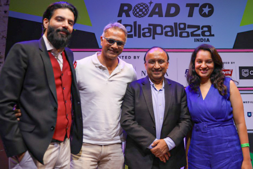 From left: Tushar Malhotra, Owen Roncon, Shashank Srivastava and Smruthi Rajagopalan
