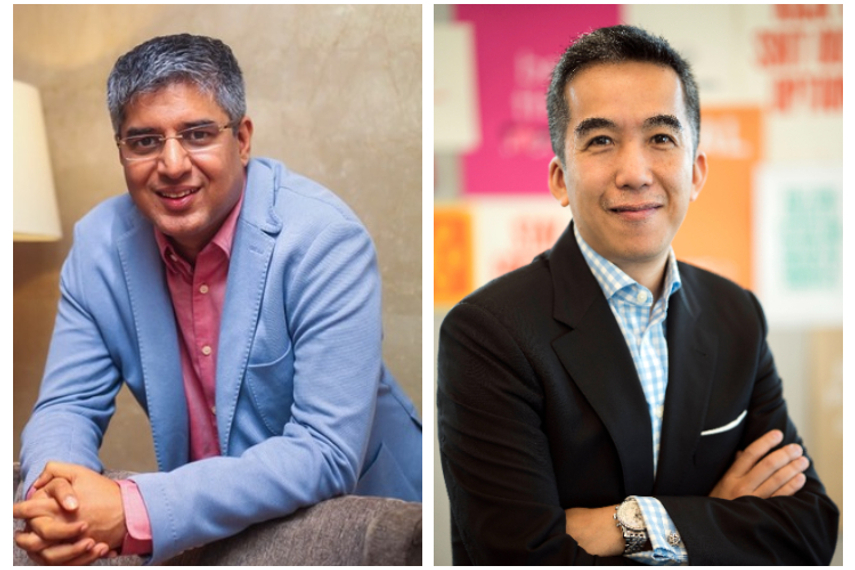Tarun Katial (left) and Ken Cheung