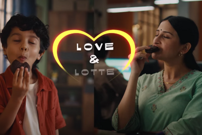 Lotte Choco Pie sweetens heartfelt messages
