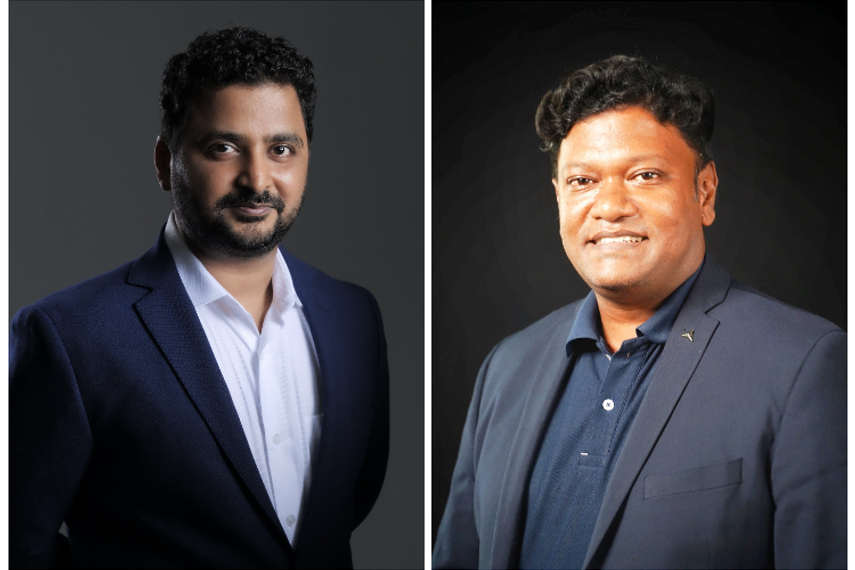 Amrit Baid (left) and Pradeep Srinivas