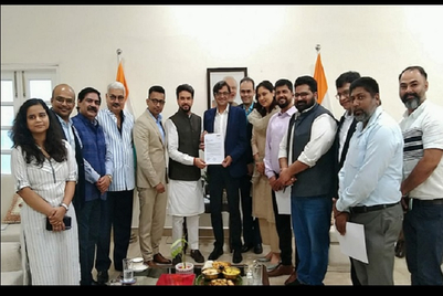 Union I&B Minister Anurag Thakur meets NBF’s governing board members