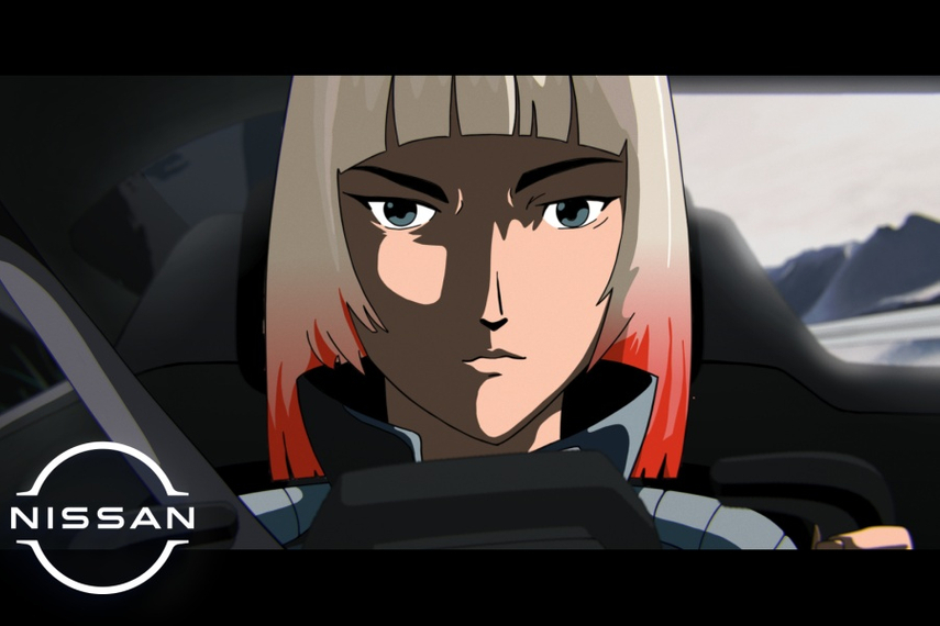 A still from Nissan's first brand-led video in Asia (see the video below)