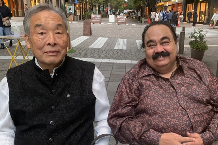 Fumio Oshima (left) and Sandeep Goyal