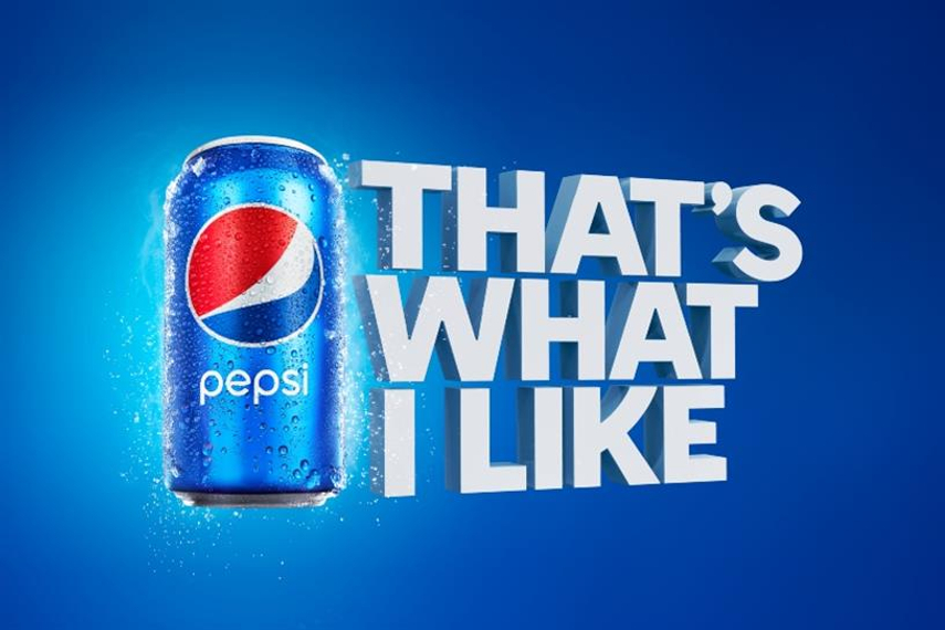 Pepsi's new campaign tagline