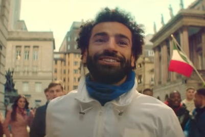 'He's running down the streets' - Mohamed Salah for Pepsi Egypt